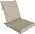Goodgoods 20"x42" Outdoor Dining Chair Cushion Set of 1 Patio Furniture Cushion Resilient Foam Filling Water-Proof Stain-Resistant UV Resistant Weather Resistant Chairs Couch Sofa Upholstery Riverbed