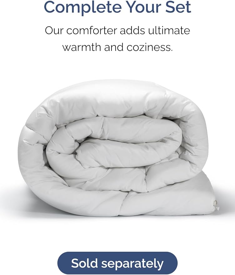 Extra Deep Pocket Twin XL Sheets - 3 Piece Breathable & Cooling Bed Sheets - Hotel Luxury Bed Sheet Set - Soft, Wrinkle Free & Comfy - Easily Fits Extra Deep Mattresses - Deep Pocket Denim Blue Sheets