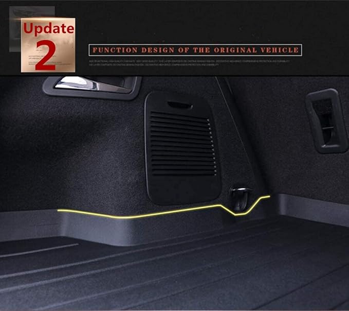 Camry Cargo Liners - All-Weather Protector 3D Custom-Fit Waterproof Durable Odorless TPO High-Raised Edge Flexible Rear Trunk Tray Floor mats Compatible with 2007-2011 Toyota Camry