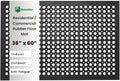 Envelor Anti Fatigue Rubber Floor Mat Non-Slip Restaurant Mat for Floors Bar Drainage Mat Doormat Utility Garage Home Slip Pool Entry 36 x 60 Inches