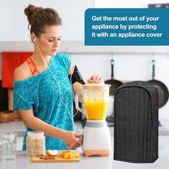 Blender Appliance Cover, Kitchen Blender Cover 15.7x7.1x5.9in