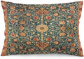 Holland Park William Morris Throw Pillow Covers 12x20 Inch Aesthetic Pillow Velvet Decorative Pillowcase Home Decor Living Room Cushion Case for Bed Sofa Couch