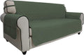 Easy-Going Sofa Slipcover Oversized Sofa Cover Waterproof Couch Cover Furniture Protector Cover Pets Covers Washable Non-Slip Fabric Pets Kids Children (Oversized Sofa, Greyish Green)