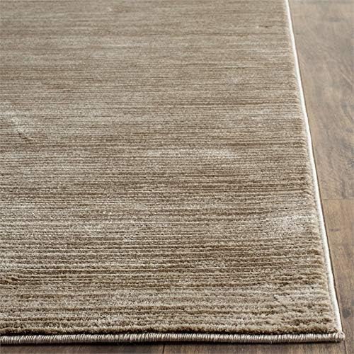 SAFAVIEH Area Rug 11x15 - Vision Collection - Large - Light Brown, Modern Ombre Design, Non-Shedding & Easy to Clean, Ideal for Living Room, Bedroom, Dining Space (VSN606C)