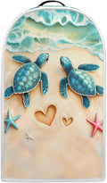 Talayituse Beach Turtle Starfish Heart Print Blender Dust Cover, Fingerprint Protection Cover for Stand Mixer or Coffee Machine, Home Kitchen Appliance Covers for Stain Dust Resistant Supplies