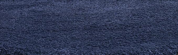 SAFAVIEH Milan Shag Collection 3' Round Navy SG180 Solid Non-Shedding Living Room Bedroom Dining Room Entryway Plush 2-inch Thick Area Rug
