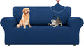 LURKA Stretch Loveseat Sofa Slipcovers 1 Piece Couch Covers for Sofa Furniture Protector Full Sofa Covers with Elastic Bottom for Kids and Dog (Medium,Royal Blue)