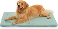MADE 4 PETS Dog Crate Pad Bed for Large Dogs, Washable & Reversible, Anti-Slip Kennel Mat for Cozy Sleeping, Soft Fluffy Dog Bed for Indoor & Outdoor Use, 41"x29", Green
