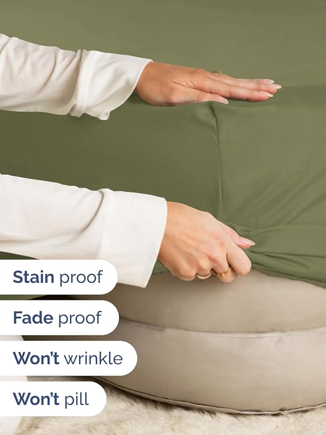 Extra Deep Cal King Fitted Sheet - Hotel Luxury Single Fitted Sheet Only - Easily Fits 18 inch to 24 inch Mattress - Ultra Soft, Wrinkle Free with Extra Deep Pockets - Breathable & Comfy - Sage Green