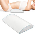 Lumbar Support Pillow for Sleeping - Back Pain Relief & Spinal Alignment Pillow, High-Resilience Foam, 23.6x11.8x3.15 Inch