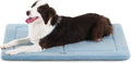 MADE 4 PETS Dog Crate Pad Bed for Large Dogs, Washable & Reversible, Anti-Slip Kennel Mat for Cozy Sleeping, Soft Fluffy Dog Bed for Indoor & Outdoor Use, 36"x27", Blue