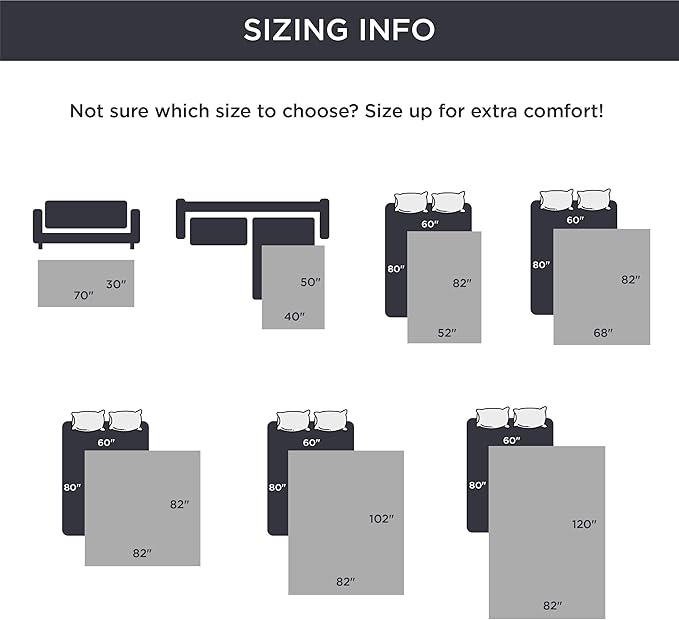 Bedsure 100% Waterproof Bed Cover for Dogs Washable - Non Slip Waterproof Dog Blanket for Bed, Lightweight Furniture Protector Durable for Pet Puppy with Non-Slip Bottom, Dark Grey, 82x102IN
