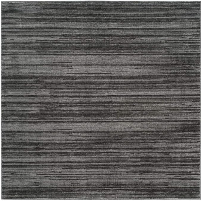 SAFAVIEH Vision Collection Area Rug - 11' Square, Grey, Modern Ombre Design, Non-Shedding & Easy to Clean, Ideal for Living Room, Bedroom, Dining Space (VSN606D)