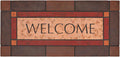 Large 47"x22" Heavy Duty Welcome Mat Outdoor with Non-Slip Rubber Backing - Durable Outdoor Door Mat for Front Door Entrance, Garage, Patio & High Traffic Areas（Welcome - Style3）