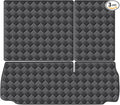 Cargo Mat & Backrest Mats for Toyota Sequoia 2008-2022 Accessories, All Weather Waterproof Rear Cargo Liner Rear Trunk Liner Back Seat Cover Protector