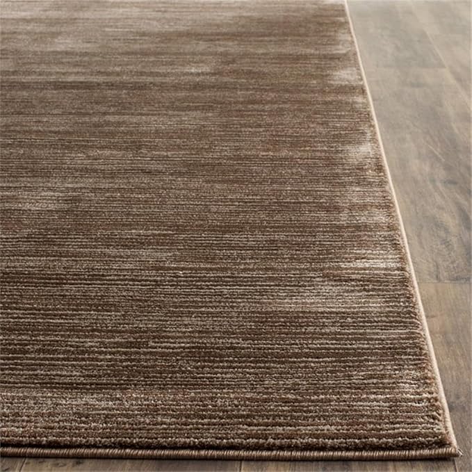 SAFAVIEH Area Rug 11x15 - Vision Collection - Large - Brown, Modern Ombre Design, Non-Shedding & Easy to Clean, Ideal for Living Room, Bedroom, Dining Space (VSN606E)