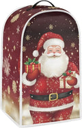 Santa Claus Blender Cover for Kitchen Resistance Food Processor Dust Cover with Handle Easy Clean Coffee Machine Dust Protector Covers for Kitchen Countertop Christmas Decor