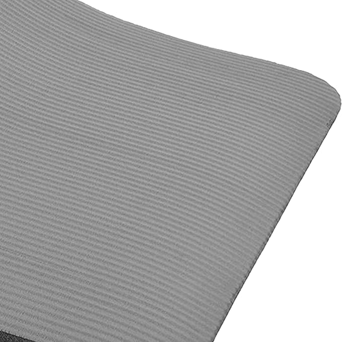 BalanceFrom GoCloud 71x24 Inches Extra Thick Yoga Mat 1-Inch High-Density Foam – Roll-Up Exercise Pad with Double-Sided Non-Slip Surface and Carrying Strap for Pilates and Home Workouts