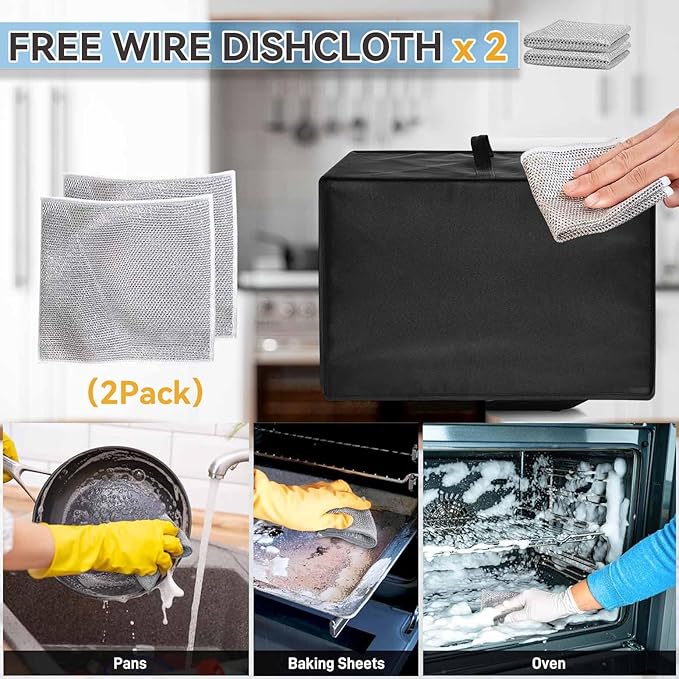 Air Fryer Convection Oven Combo Dust Cover, Heat-Resistant, Waterproof And Dust-Proof 600D Nylon Material, Compatible For Ninja DT201/DT251/DCT451 Air Fryer Convection Oven