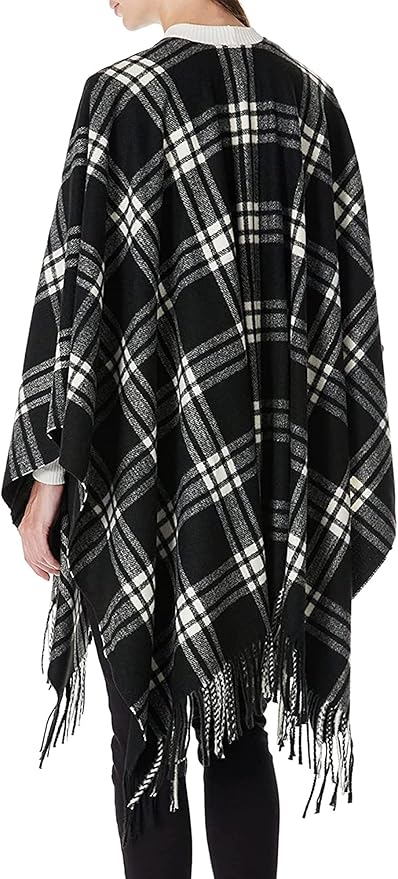 Breezy Lane Women's Shawl Wraps Warm Poncho Ruana Wrap Cardigan
