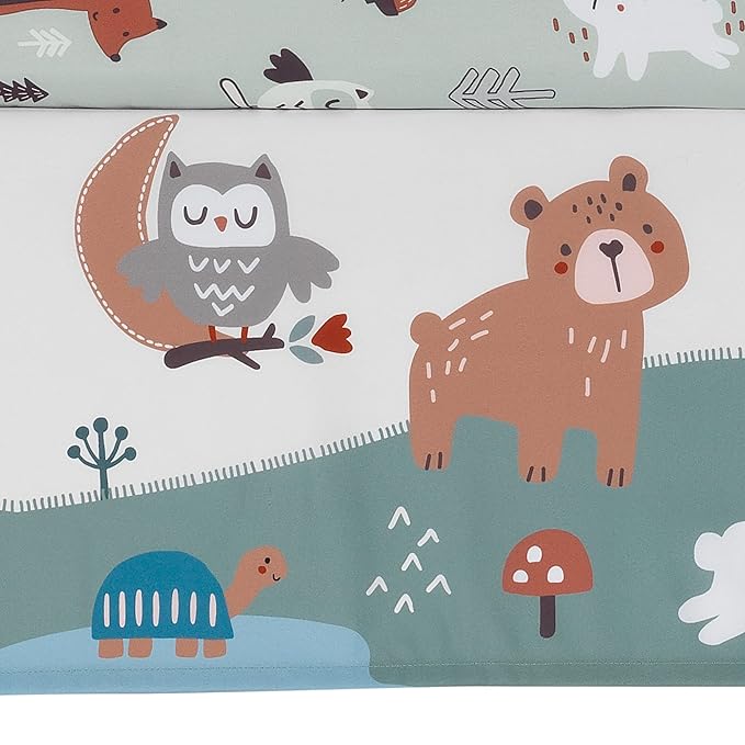 Bedtime Originals Animal Alphabet 5-Piece Infant Nursery Baby Crib Bedding Set