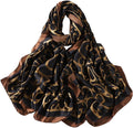 Fashion Scarves Scarf 100% Silk Feeling Scarf Silk Like Scarves Long Lightweight Sunscreen Shawls for Women