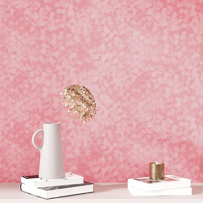 Coral Pink Drawer Liner Self Adhesive Velvet Flocking Liner for Jewelry Box Thick Felt Fabric Roll Soft Pink Velvet Wallpaper Peel and Stick for Cabinets Dressers Shelf Liners 15.7"x118"