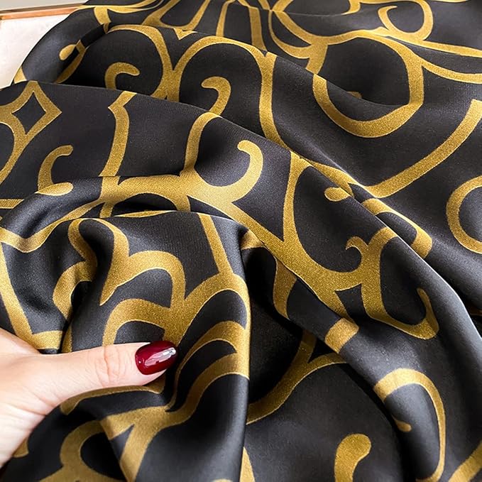 Fashion Scarves Scarf 100% Silk Feeling Scarf Silk Like Scarves Long Lightweight Sunscreen Shawls for Women