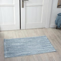 LUXE WEAVERS Solid Machine Woven Blue 2x3 Area Rug, Indoor Stain-Resistant Carpet