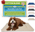 Pet Dreams Dog Crate Pad - Washable Kennel Mat, Crate Pads for Dog Cages, Non-Toxic, Flat Indoor Cat Bed, Fits iCrate 18, 24, 30, 36, 42, 48 Inches (Khaki, XX Large, 48")