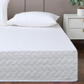 Queen Bed Skirt-Box Spring Cover with 14 Inch Tailored Drop,Wrinkle and Fade Resistant Hotel Wrap Around Bed Skirts,Bed Frame Cover (Checkered White, Queen)