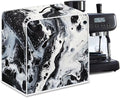 Marble Coffee Maker Cover Protector with Top Handle Washable Dustproof Small Kitchen Appliance Protector