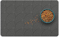 Dog Food Mat for Floors, Absorbent and Quick-Drying Pet Cat Food Mat,Anti-Fouling and Easy-to-Clean Pet Feeding Mat,Dog Bowl Mats for Messy Drinking Water Bowls.17 x27inch Boho Style