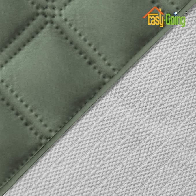 Easy-Going Sofa Slipcover Futon Cover Waterproof Couch Cover Furniture Protector Cover Pets Covers Whole Fabric No Stitching Non-Slip Fabric Pets Kids Children Dog Cat (Futon, Greyish Green)