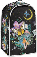 Butterfly Moon Print Blender Cover Kitchen Blender Dust Covers Food Processor Dust Cover Stand Mixer Case Coffee Maker Appliance Cover for Home Kitchen Indoor