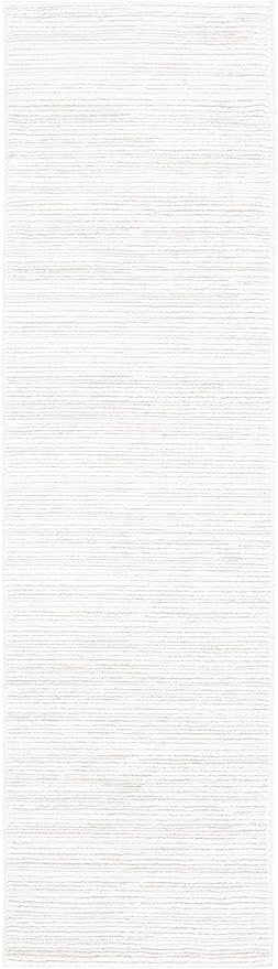 SAFAVIEH Vision Collection Runner Rug - 2'2" x 12', Ivory, Modern Ombre Design, Non-Shedding & Easy to Clean, Ideal for Foyer, Hallway, Bedroom (VSN606J)