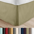 Linen Market Bed Skirt - Ultra Soft Microfiber - Easy Fit with 14 Inch Tailored Drop - Hotel Quality, Shrinkage & Fade Resistant - Bed Cover - Cal King Bed Skirt - Bedroom Décor - (Cal King, Sage)