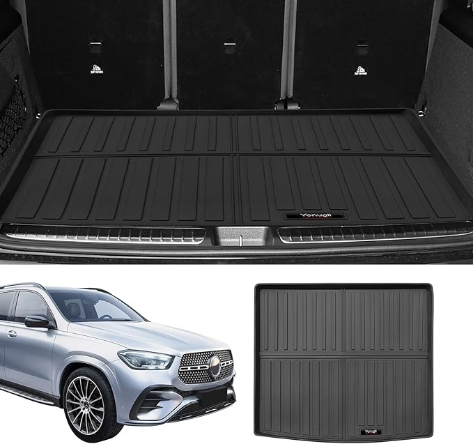 Custom Car Cargo Mats Trunk Liner All Weather TPE Protection Mat Accessories (for 2020-2026 Benz GLE)
