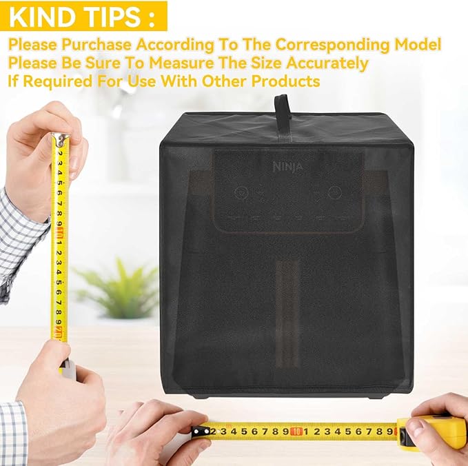 Air Fryer Convection Oven Combo Dust Cover, Heat-Resistant, Waterproof And Dust-Proof 600D Nylon Material, Compatible For Ninja DT201/DT251/DCT451 Air Fryer Convection Oven