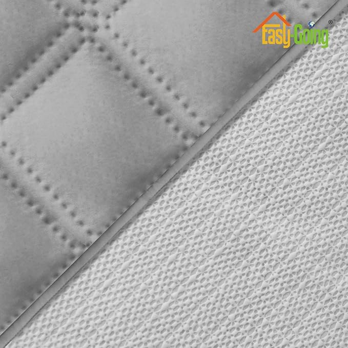 Easy-Going Sofa Slipcover Chair Cover Waterproof Couch Cover Washable Sofa Cover Non-Slip Fabric Furniture Protector with Pocket for Pets Covers Pets Kids Children Dog Cat (Chair, Grey,Small)