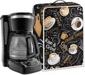 Mumeson Delicious Coffee Coffee Maker Cover Mixers Small Kitchen Machine Cover Blender Dust Cover Kitchen Stand Mixer Cover Small Appliance Covers