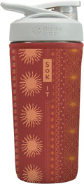 Sok It BotlSok Protein Blender Shaker Bottle Sleeve Insulated Neoprene Cover (Bohemian Sun, Fits 28oz Blender)