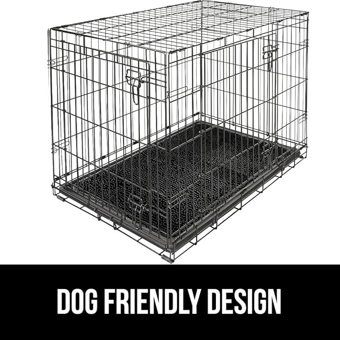 GORILLA GRIP SOAKSTOPPER Dog Door Mat, 36x24 Machine Washable Rug Absorbent Doormat Captures Moisture Mud Dirt, Quick Dry Soft Chenille Entryway Rugs Indoor Entrance Mats for Dog Paws, Black