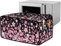 Waterproof Toaster Oven Cover Cherry Blossom Print Dust-Proof Microwave Oven Grill Cover Protector with Top Handle Easy to Clean Decor Accessories for Kitchen, M