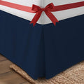 Utopia Bedding Queen Bed Skirt - Soft Quadruple Pleated Ruffle - Easy Fit with 16 Inch Tailored Drop - Hotel Quality, Shrinkage and Fade Resistant (Queen, Navy)