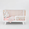 Little Unicorn Toddler Bedding 3-Piece Set | Super Soft & Breathable Muslin Fabric | for Convertible Cribs & Toddler Beds (Butterflies)