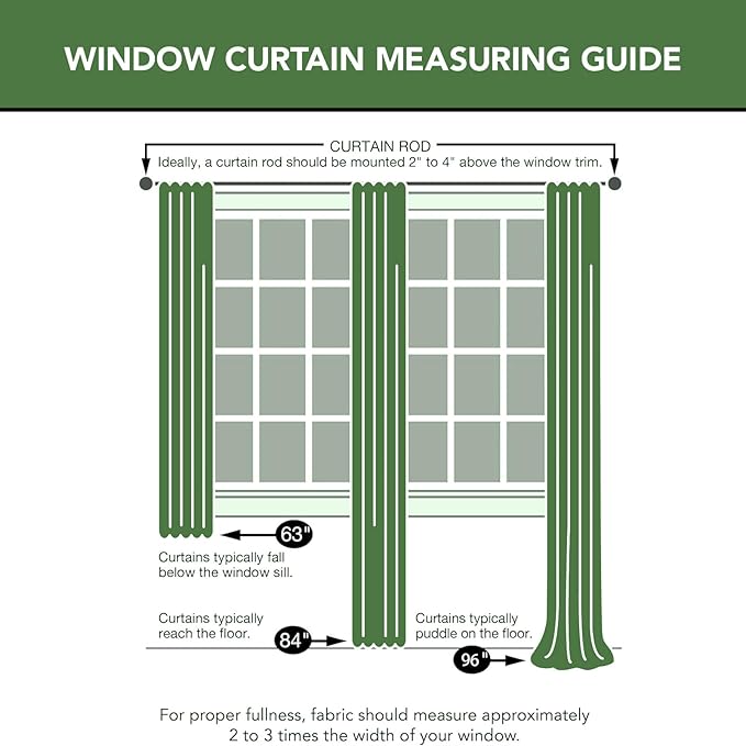 Green Lace French Delicacy Curtains 96 Inches Long -Rod Pocket Luxury Vintage Bow Butterfly Sheer Lace Flower Curtains for Living Room Bedroom，52 x 96 Inch, 2 Panels
