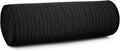 Sherry Kline Island Breeze Indoor/Outdoor Corded Neck Bolster Black 6"x 18" Set of 2