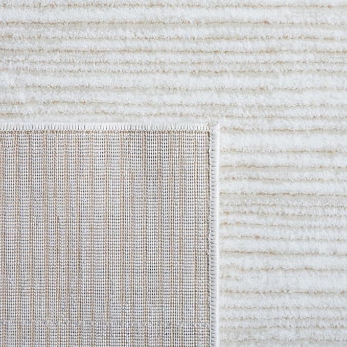 SAFAVIEH Vision Collection Runner Rug - 2'2" x 16', Ivory, Modern Ombre Design, Non-Shedding & Easy to Clean, Ideal for Foyer, Hallway, Bedroom (VSN606J)