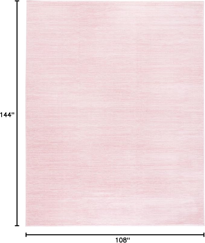 SAFAVIEH Area Rug 9x12 - Vision Collection - Large - Pink, Modern Ombre Design, Non-Shedding & Easy to Clean, Ideal for Living Room, Bedroom, Dining Space (VSN606U)